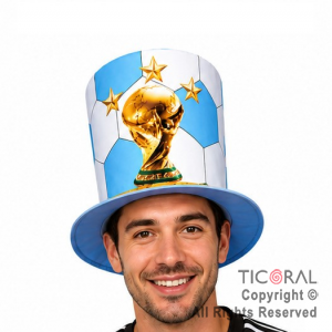SOMBRERO GALERA ARGENTINA MUNDIAL DISE�OS SURTIDOS x 5